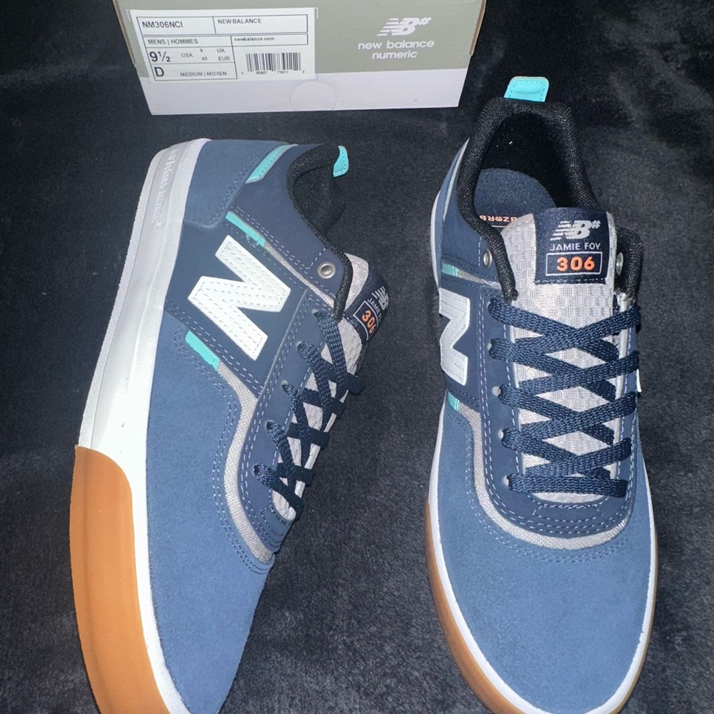 New Balance 306 Jaime Foy Navy Light Blue Shoe Men’s Size 9.5 NM306NC